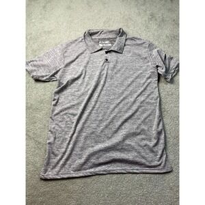 Cougar Sport Polo Shirt Men's Size Large Gray Heather *Dryfromance Technology*